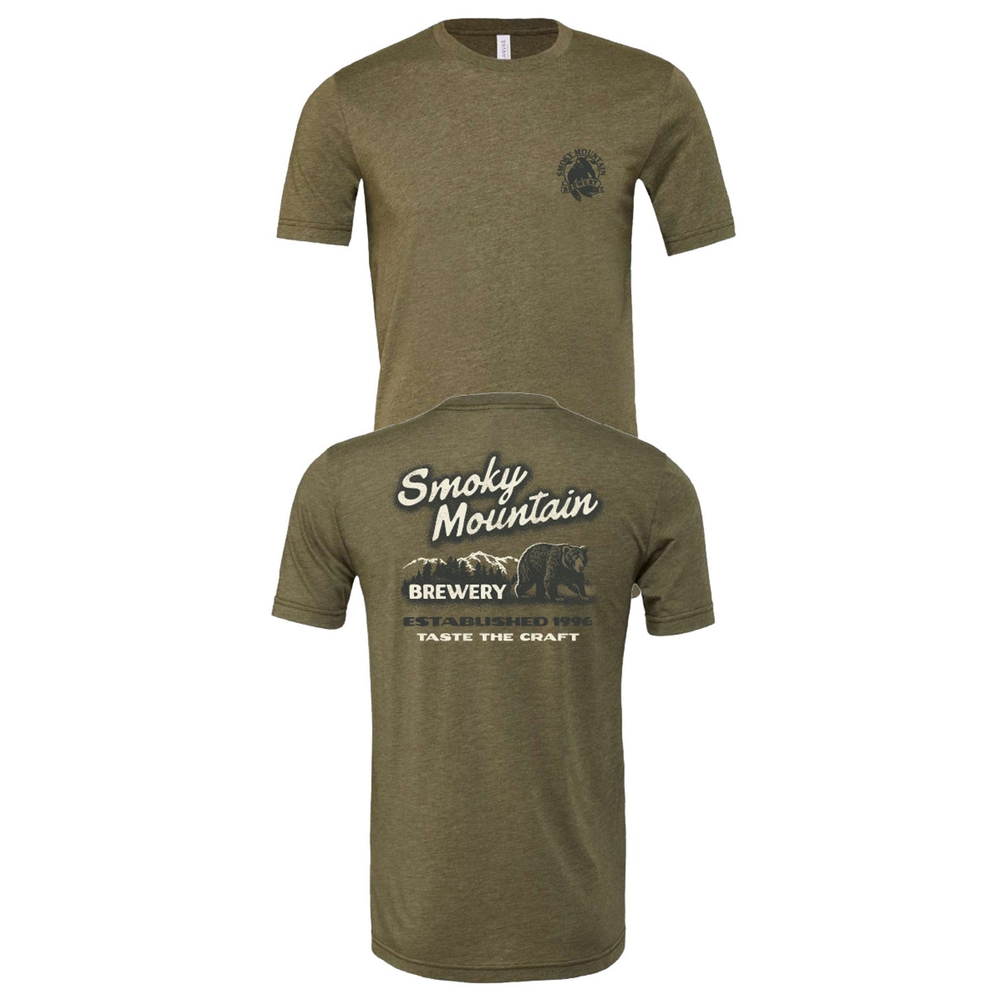 SMB Taste the Craft Tee - Heather Olive