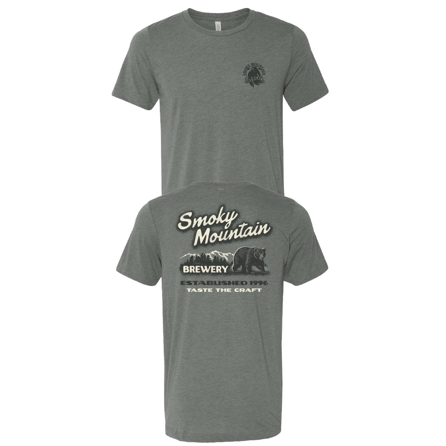 SMB Taste the Craft Tee - Deep Heather Grey
