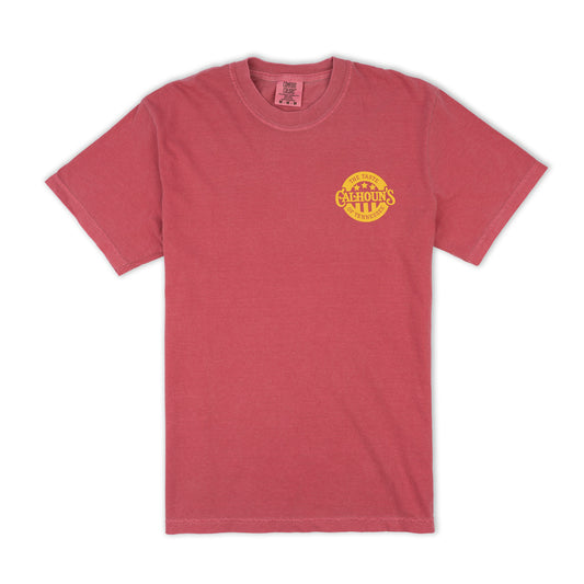 Calhoun's Oink If You Love BBQ Tee - Crimson