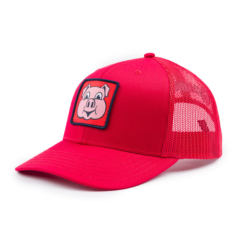 Calhoun's Pig Cap - Red