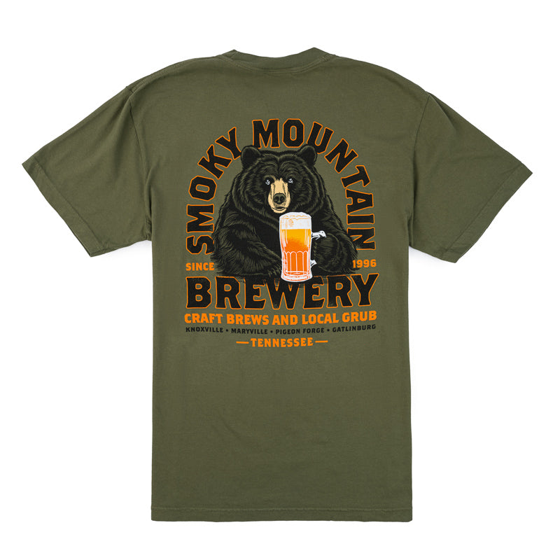 SMB Bears & Beers Tee - Sage