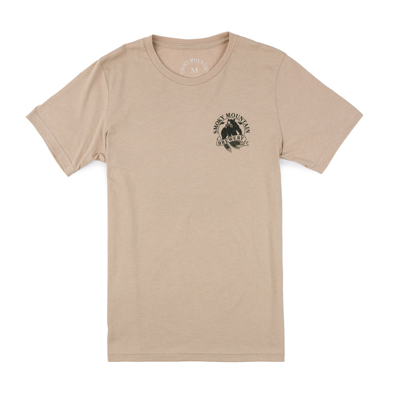 SMB Brews & Grub Tee - Heather Tan