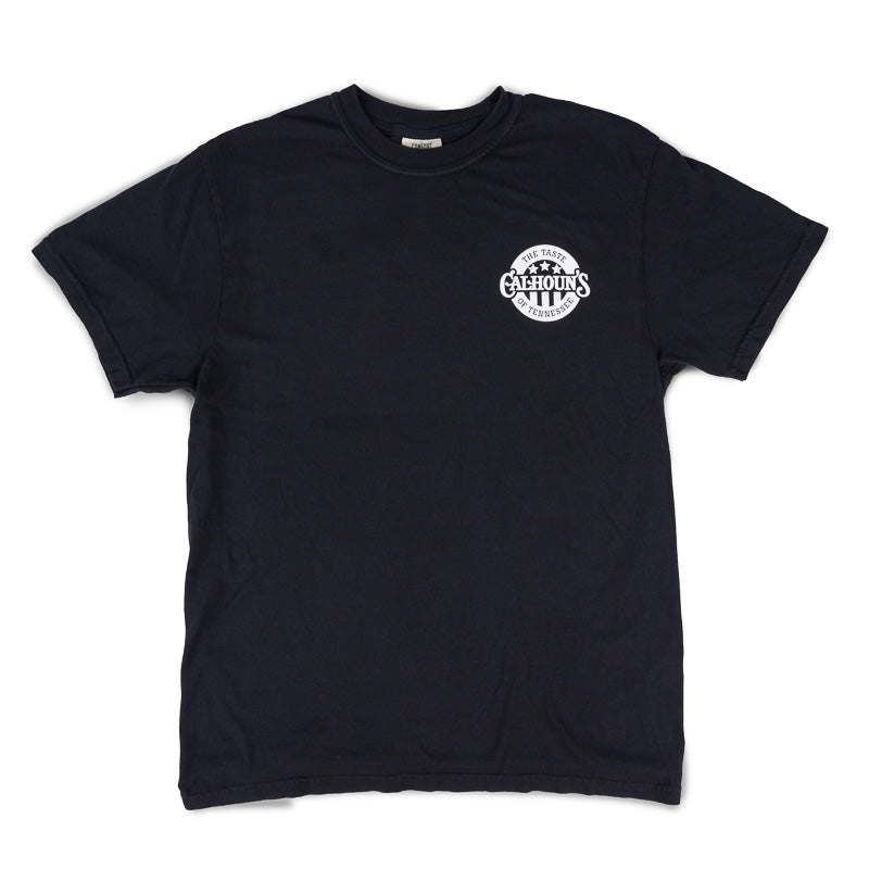 Calhoun's BBQ Tee - Black