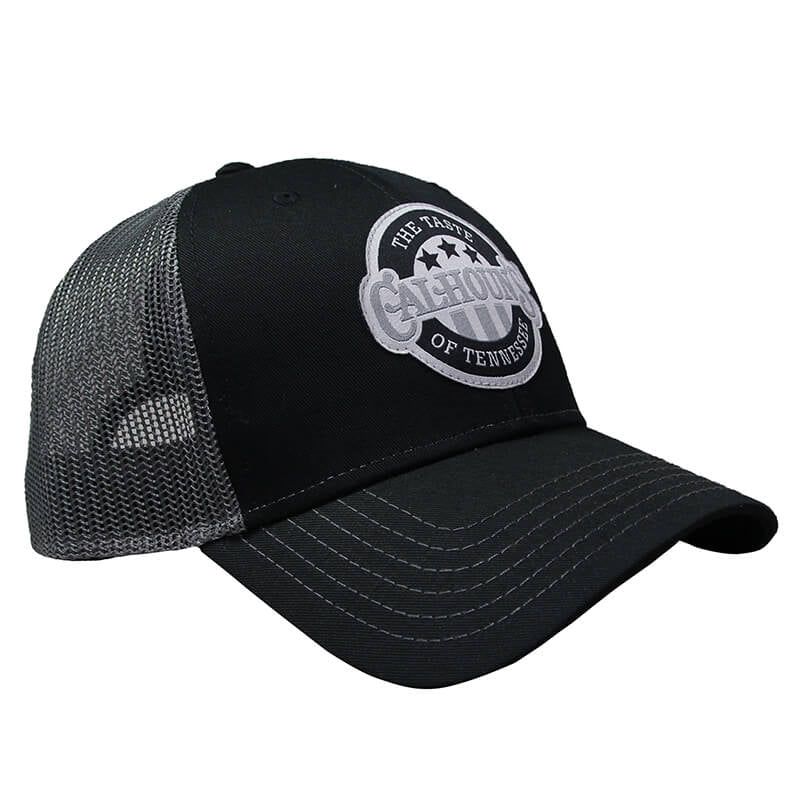 Calhoun's Woven Patch Cap - Black | Grey