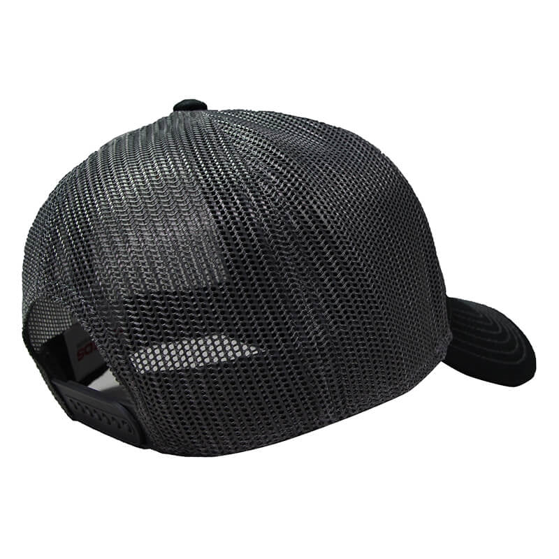 Calhoun's Woven Patch Cap - Black | Grey