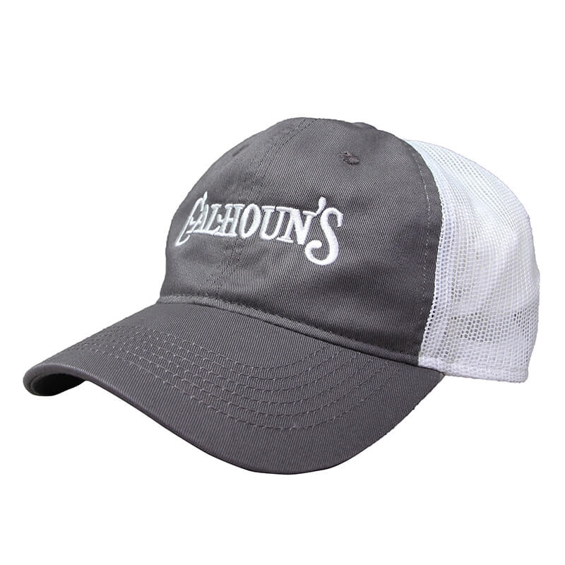 Calhoun's Relaxed Cap - Charcoal | White