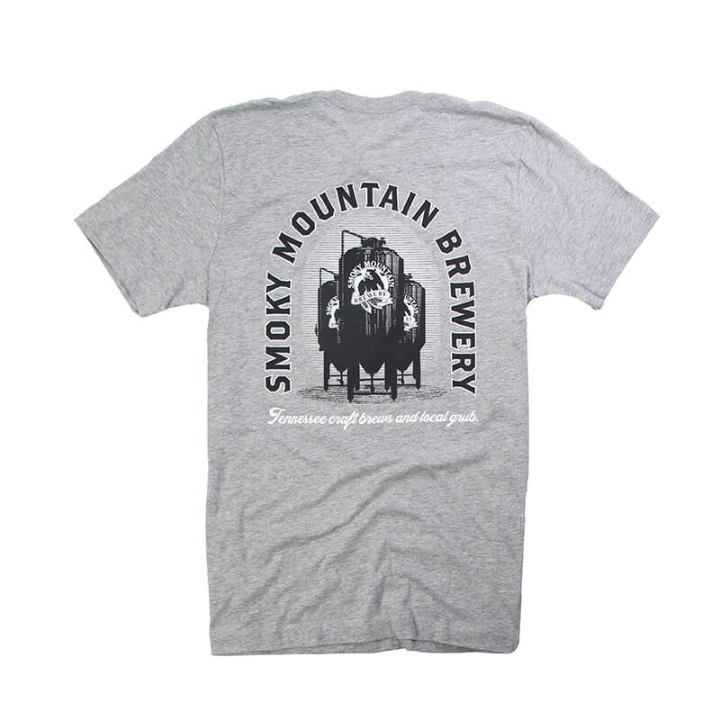 SMB Brewing Tee - Heather Grey