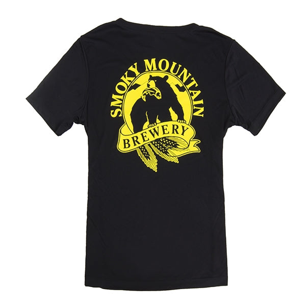 SMB Ladies V-Neck Tee - Black
