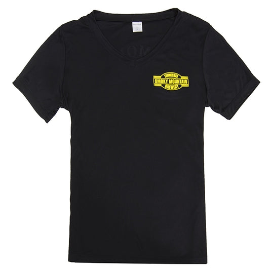SMB Ladies V-Neck Tee - Black
