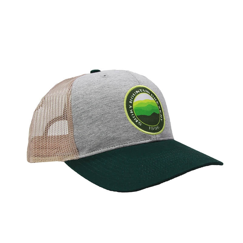 SMB Vista Cap - Grey / Tan / Green - CLEARANCE