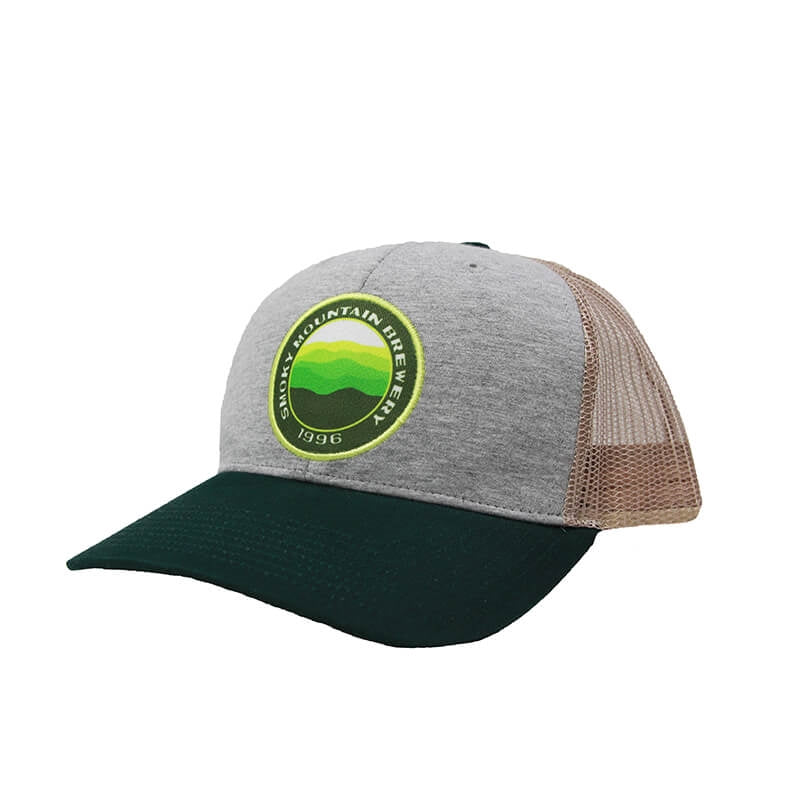 SMB Vista Cap - Grey / Tan / Green - CLEARANCE