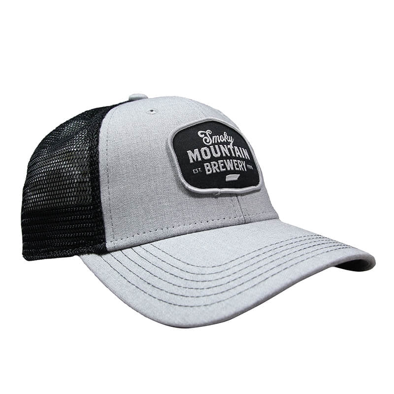 SMB Woven Patch Cap - Heather Grey | Black