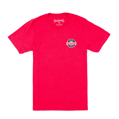 Calhoun's Tri Star Tee - Heather Red