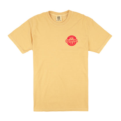 Calhoun's Oink If You Love BBQ Tee - Mustard