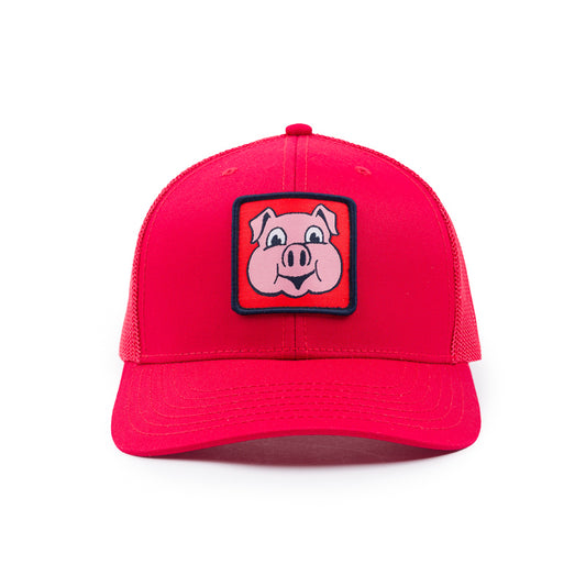 Calhoun's Pig Cap - Red