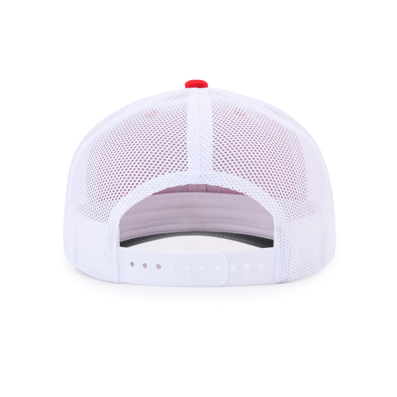 Calhoun's Ultimate Trucker Cap - Red / White / Grey
