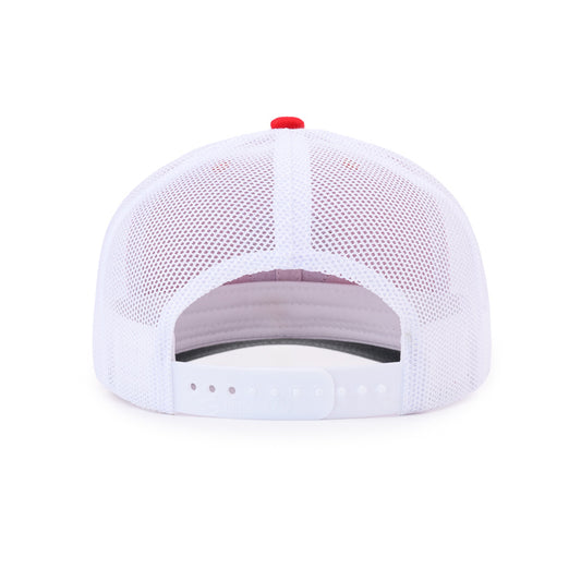 Calhoun's Ultimate Trucker Cap - Red / White / Grey