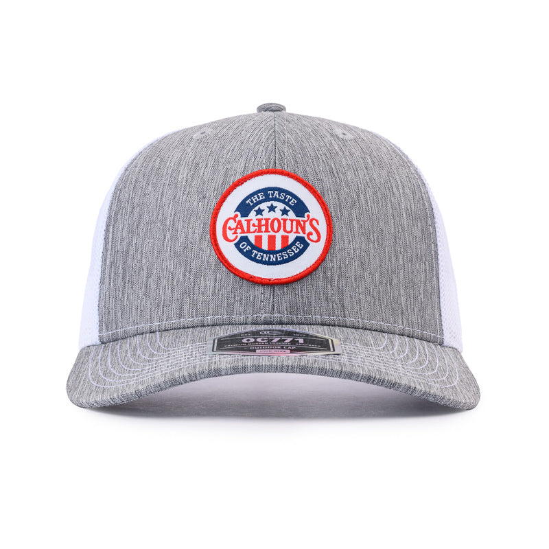 Calhoun's Ultimate Trucker Cap - Heather Grey / White