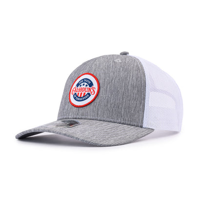 Calhoun's Ultimate Trucker Cap - Heather Grey / White