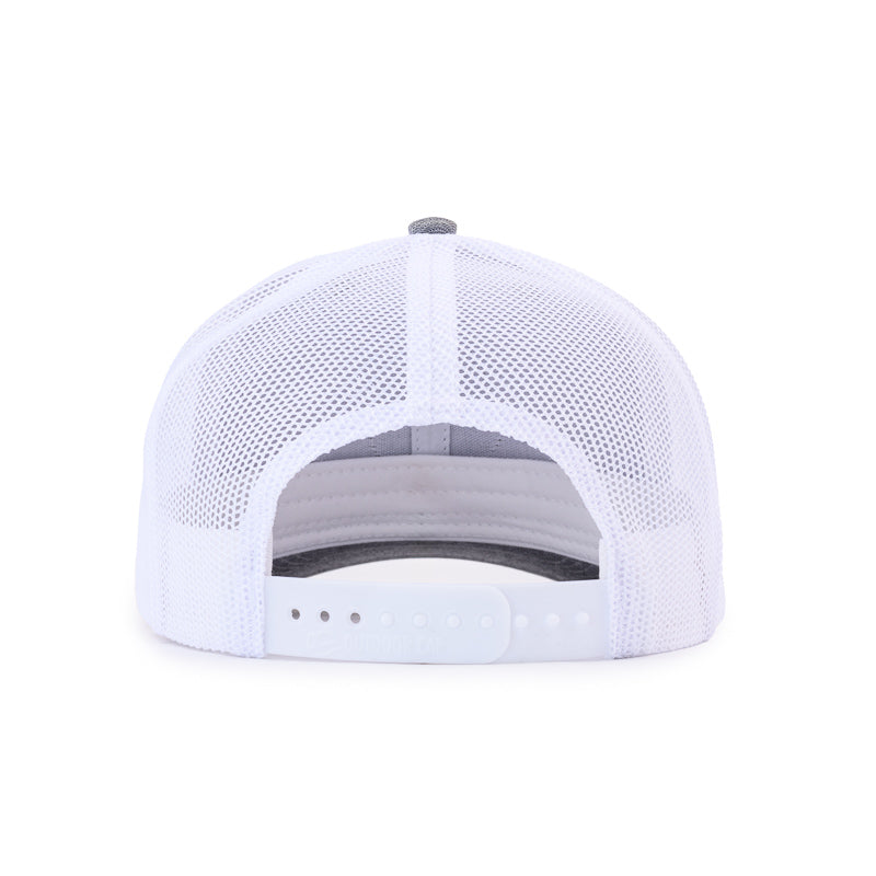 Calhoun's Ultimate Trucker Cap - Heather Grey / White