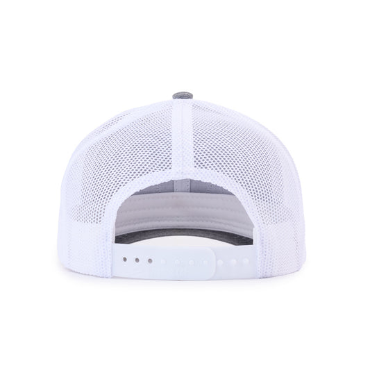 Calhoun's Ultimate Trucker Cap - Heather Grey / White