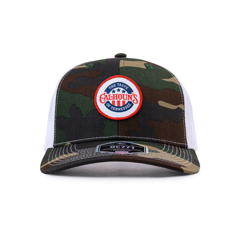 Calhoun's Ultimate Trucker Cap - Camo / White