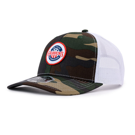 Calhoun's Ultimate Trucker Cap - Camo / White