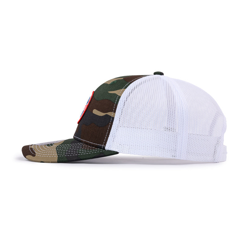 Calhoun's Ultimate Trucker Cap - Camo / White