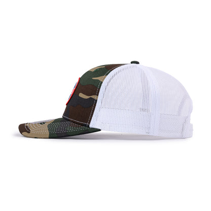 Calhoun's Ultimate Trucker Cap - Camo / White