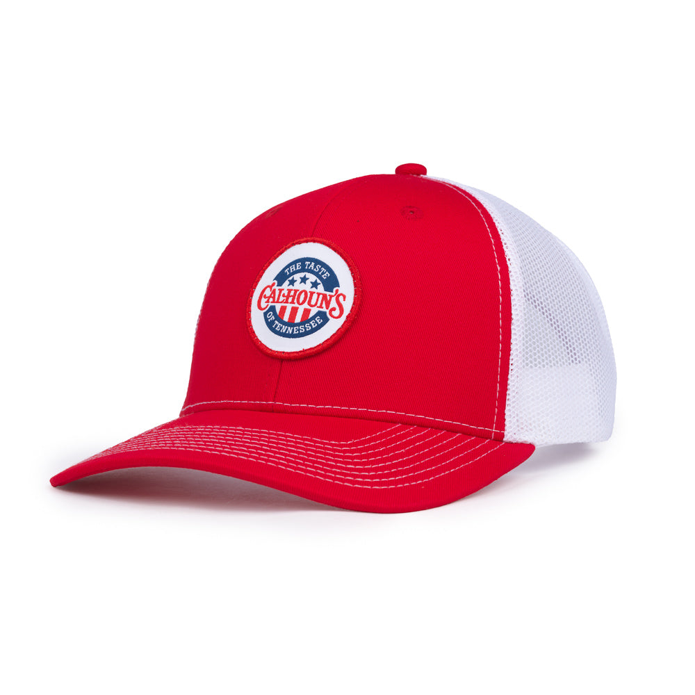 Calhoun's Ultimate Trucker Cap - Red / White
