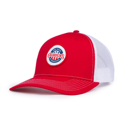 Calhoun's Ultimate Trucker Cap - Red / White