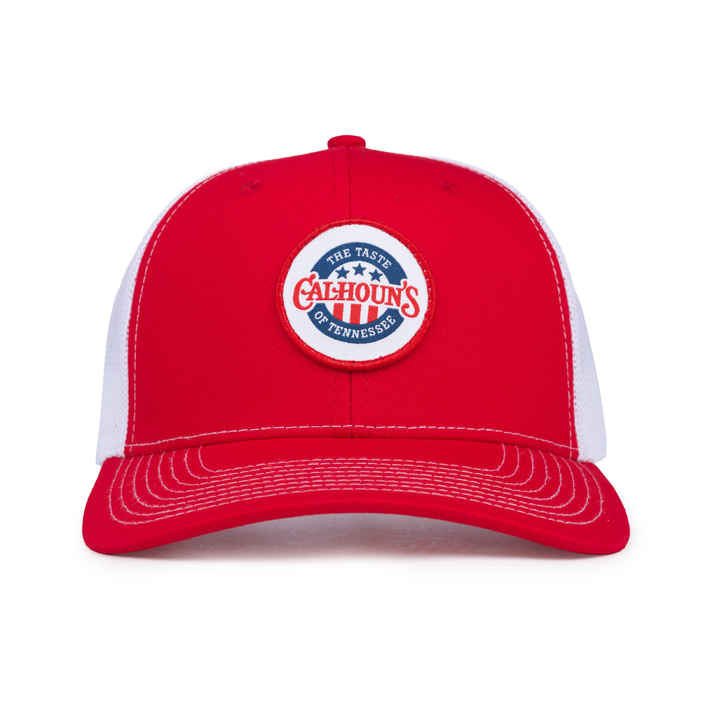 Calhoun's Ultimate Trucker Cap - Red / White