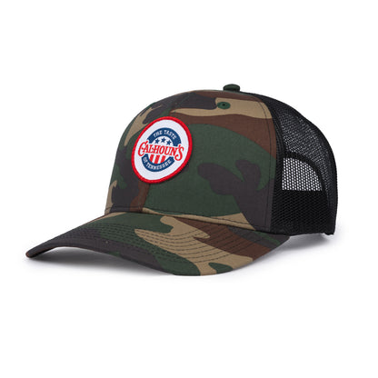 Calhoun's Ultimate Trucker Cap - Camo / Black