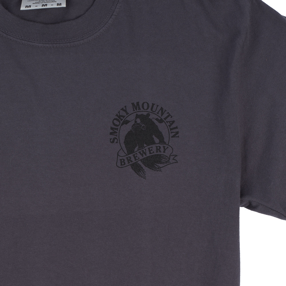 SMB Food Beer & Fun Tee - Graphite