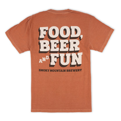 SMB Food Beer & Fun Tee - Yam
