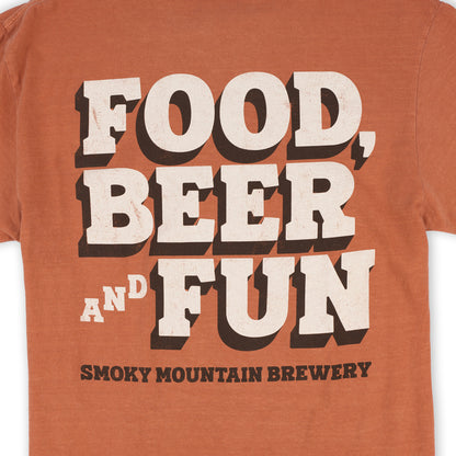 SMB Food Beer & Fun Tee - Yam