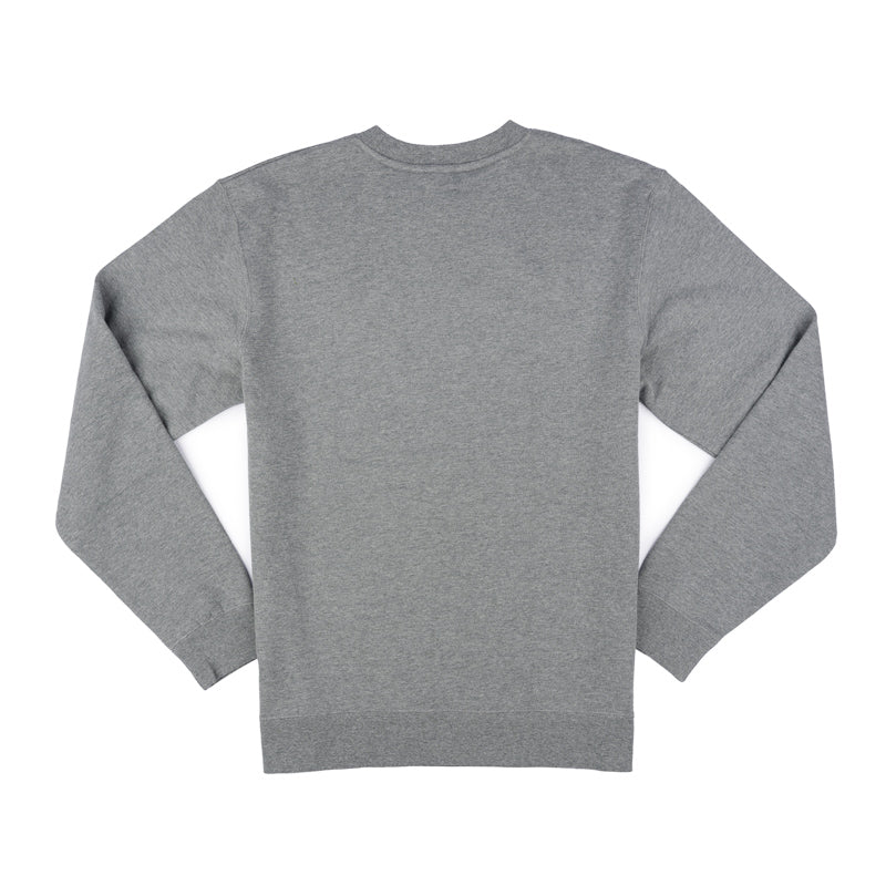 SMB Vista Patch Crew Sweatshirt - Gunmetal Heather