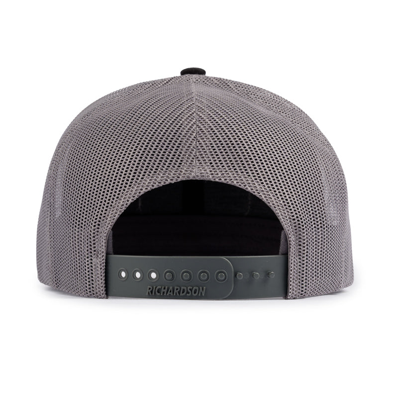 SMB Script Patch Cap - Black / Charcoal