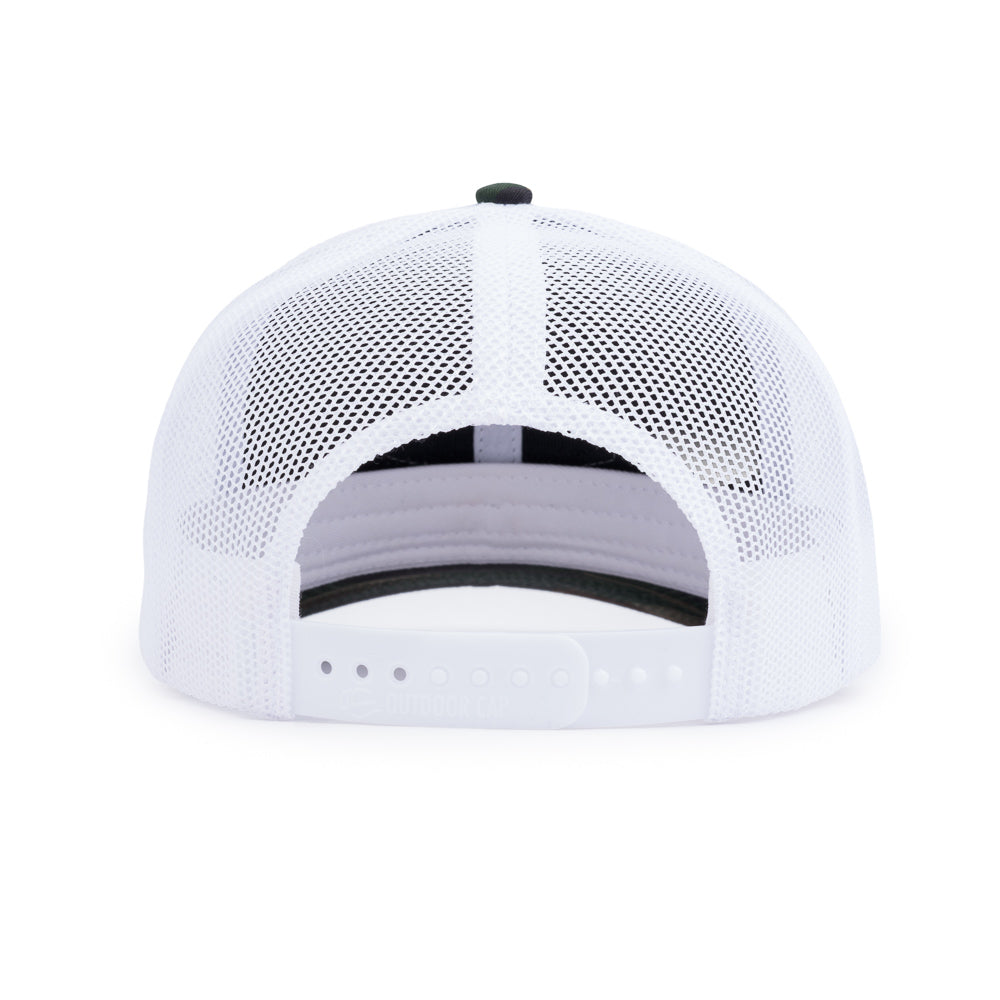 SMB Brew Patch OC Trucker Cap - Camo / White