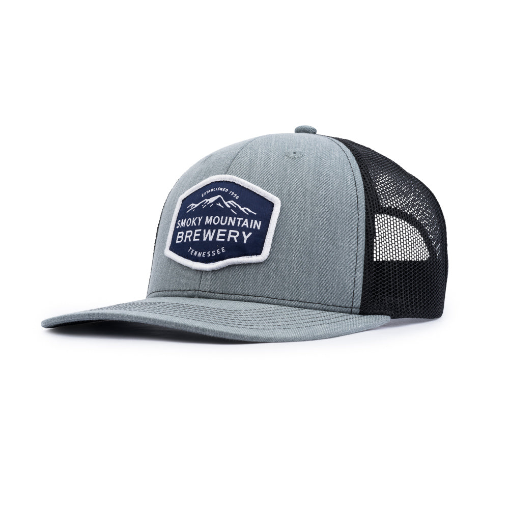 SMB Vista Patch OC Trucker Cap - Heather Grey / Black