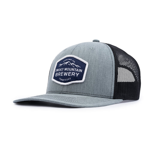 SMB Vista Patch OC Trucker Cap - Heather Grey / Black