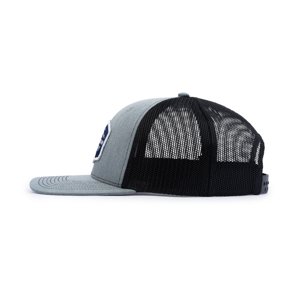SMB Vista Patch OC Trucker Cap - Heather Grey / Black