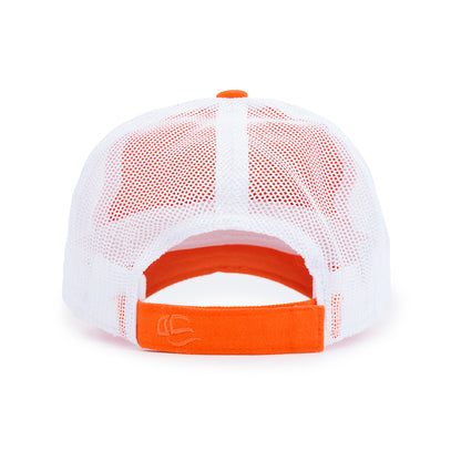SMB Script Patch Relaxed Cap - Orange / White