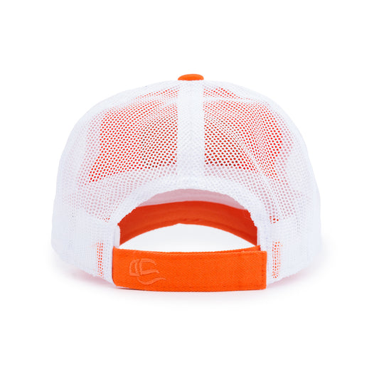 SMB Script Patch Relaxed Cap - Orange / White