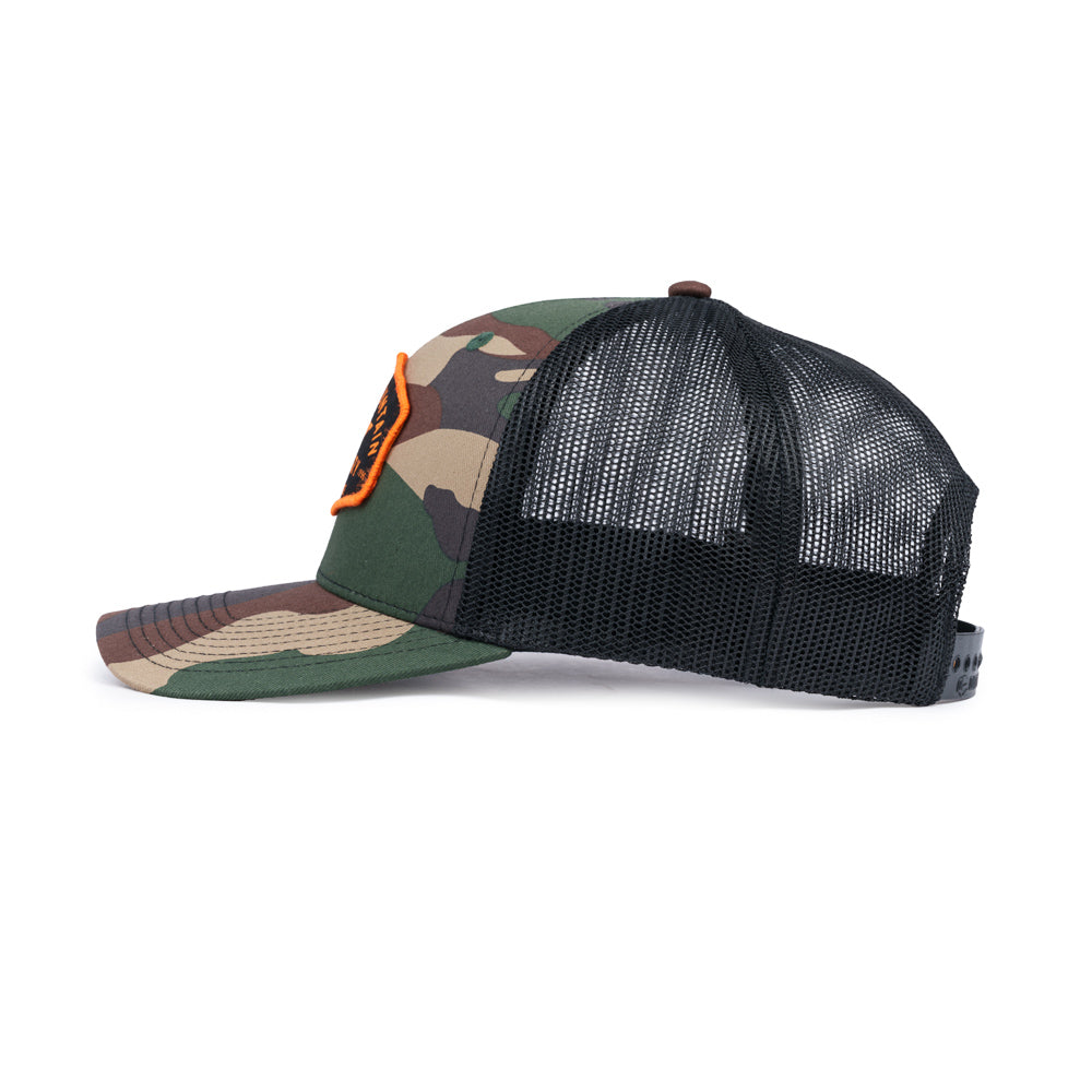 SMB Brew Patch OC Trucker Cap - Camo / Black