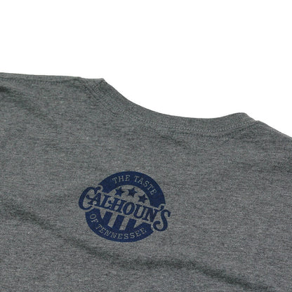 Calhoun's Tri-Star Tee - Deep Heather Grey - CLEARANCE