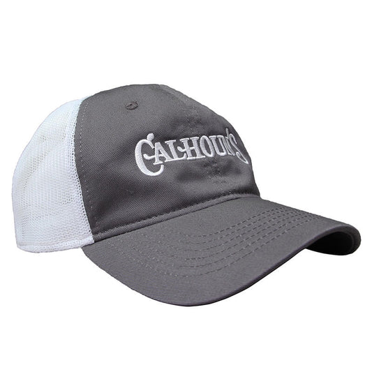 Calhoun's Relaxed Cap - Charcoal | White