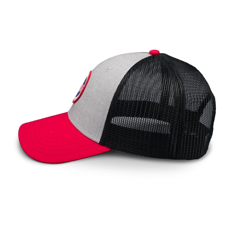 Calhoun's Badge Cap - Red | Grey | Black