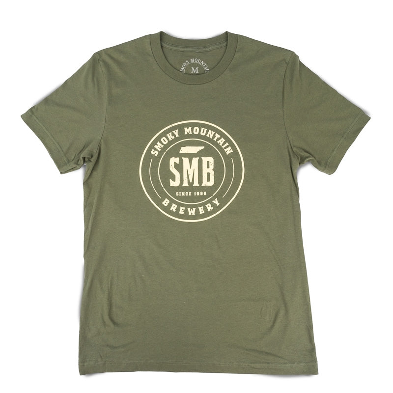 SMB Decal Tee - Military Green - CLEARANCE – Copper Food Gear